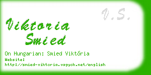viktoria smied business card